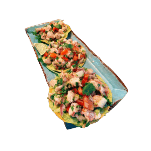 1 Tostada de Ceviche